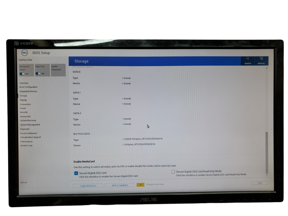 Dell OptiPlex 5000 SFF, i5-12500, 8GB DDR4, 256GB NVMe, No OS