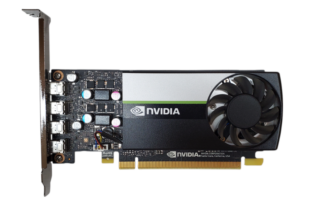 Nvidia Quadro T1000 4GB GDDR6 Graphics Card | 4xMiniDP