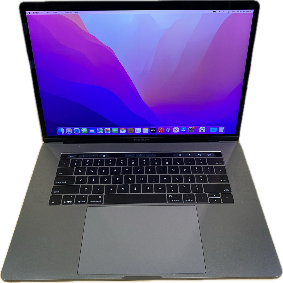 Apple MacBook Pro 15 2017 i7-7820HQ Radeon Pro 560 GPU 16GB RAM
