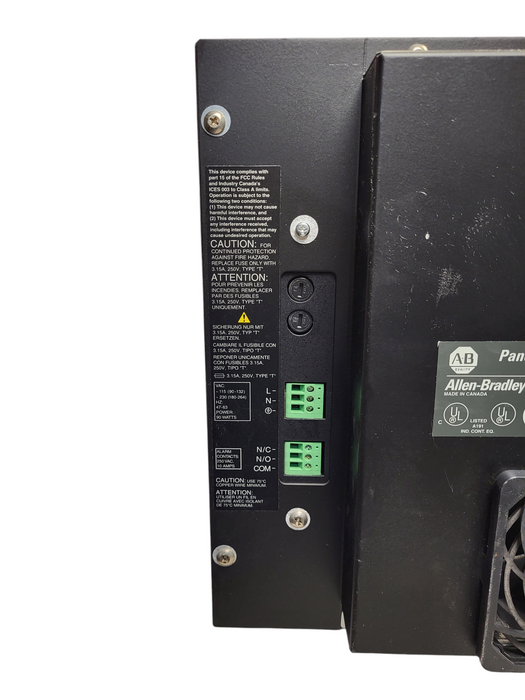 Allen Bradley Panelview 1400e 2711E-T14C6 READ $