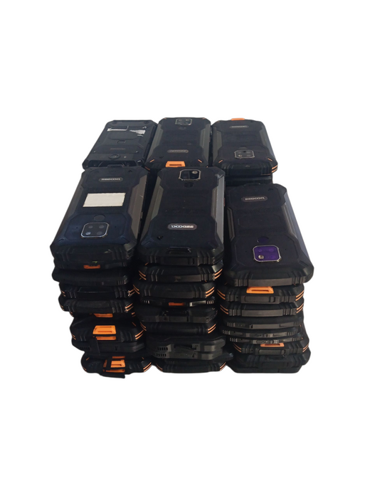 Lot of 59x Doogee/Leagoo Rugged Phones [USB-C / AS-IS]