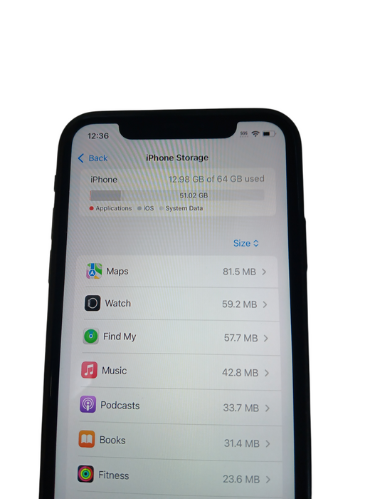 Apple iPhone XR - 64GB - Space Gray [A1984] Q
