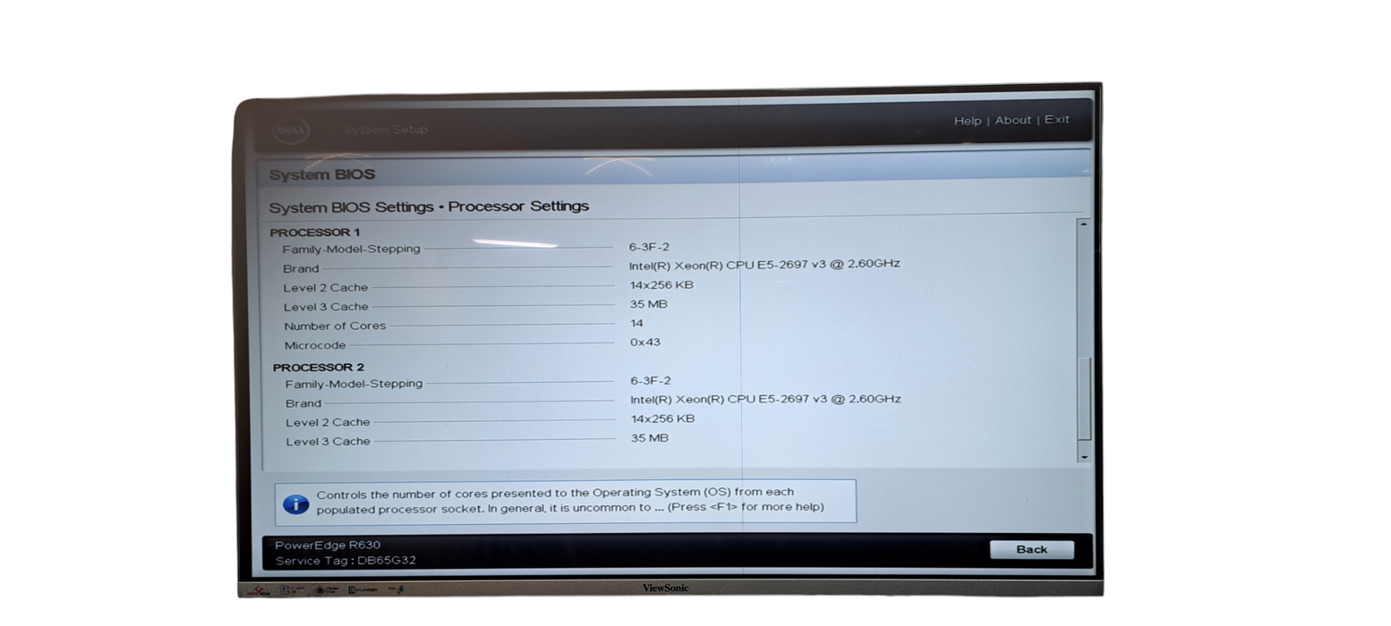 Dell R630 1U 8x 2.5" -2x Xeon E5-2697 v3-32GB DDR4-10G NIC-H730 Mini-2x750W