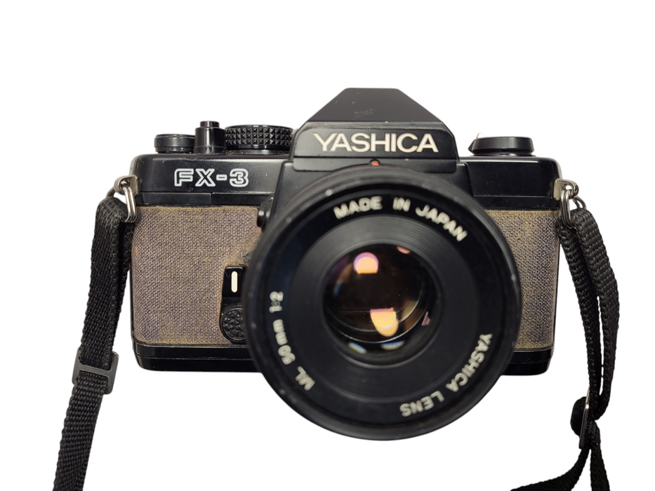 Yashica FX-3 Film Camera ML 50mm f/2 Lens $