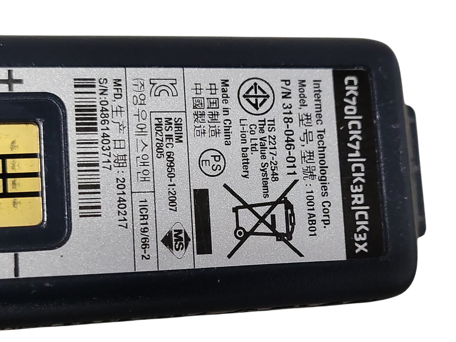 Genuine Intermec CK70 CK71 CK3R CK3X 1001AB01 scanner battery  Q_