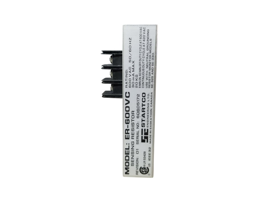 Startco ER-600VC Sensing Resistor 50/60 HZ - 30mA - 20KΩ  Q