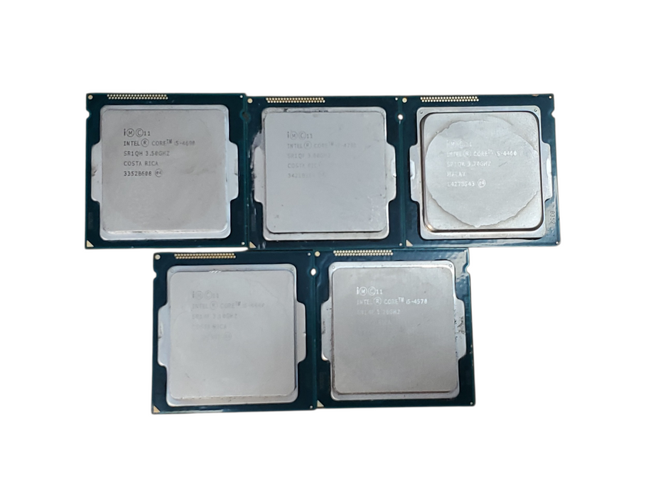 Lot of 155x, 2nd to 4th Gen i-series Desktop CPUs (CPU24-64)