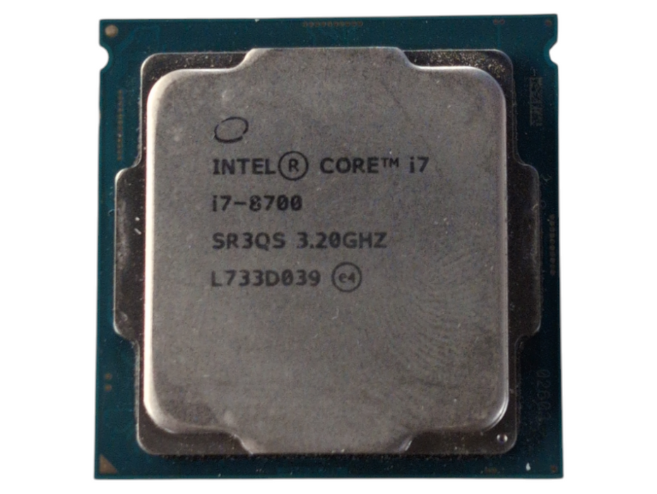 Intel Core i7-8700 SR3QS CPU  -