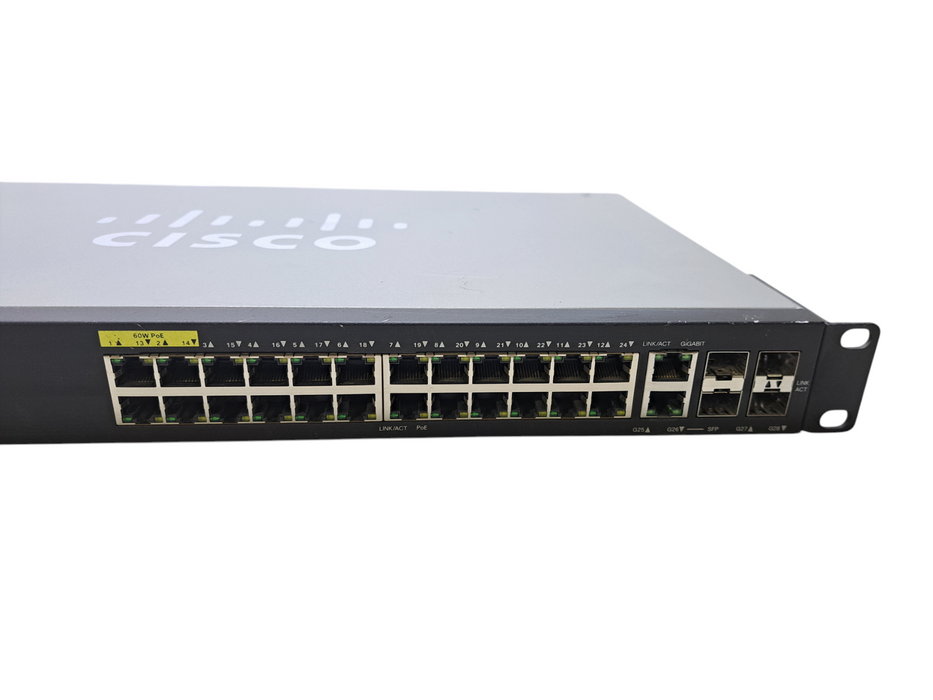 Cisco SG50-28P-K9 V04 | 28-Port Gigabit PoE Managed Switch