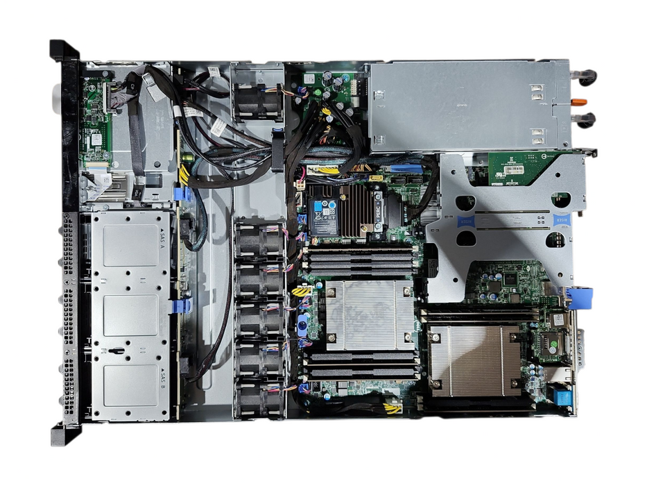 Dell R430 1U 8x2.5", 2x Xeon E5-2603v3, 48GB DDR4, H730Mini, 2x 550W