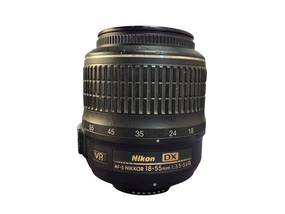 Nikon AF-S Dx NIKKOR 18-55mm f1:3.5-5.6G VR Q$