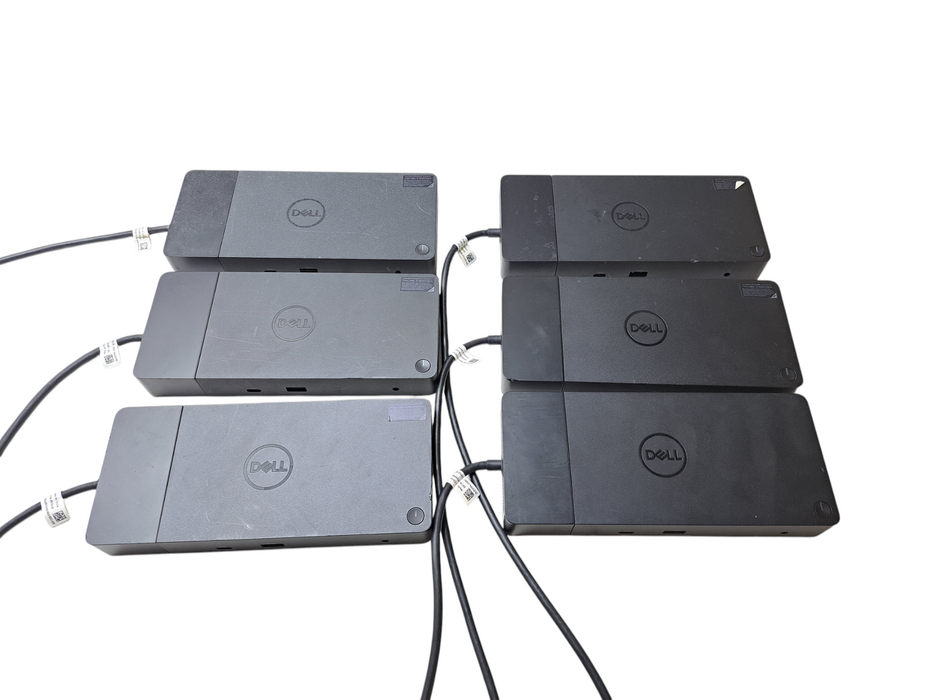 Lot of 6x Dell WD19 K20A USB-C Docking Station HDMI Dual DisplayPort LAN )