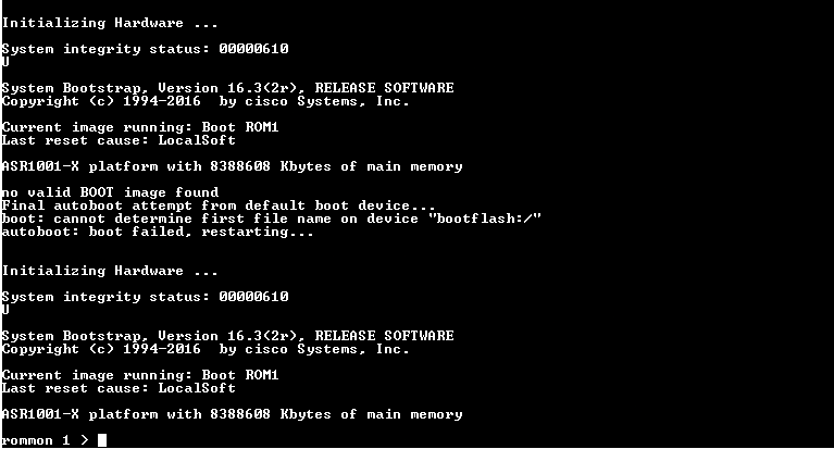 Cisco ASR1001-X v03 8 Port Gigabit SFP Router, READ