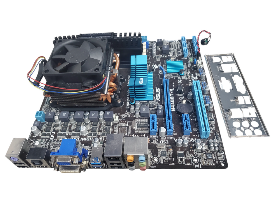 ASUS M4A88T-M/USB3 ATX Motherboard w/ AMD Athlon II X6 1100T 32GB RAM