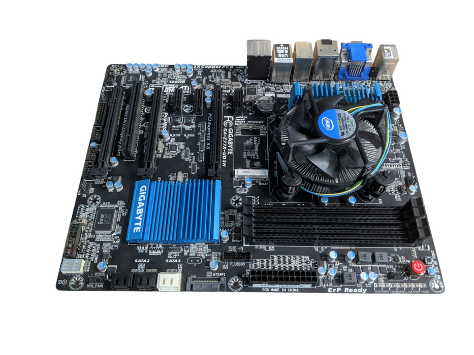 Gigabyte GA-Z77X-UD3H | No CPU/RAM/HDD | Desktop Motherboard | No Shield