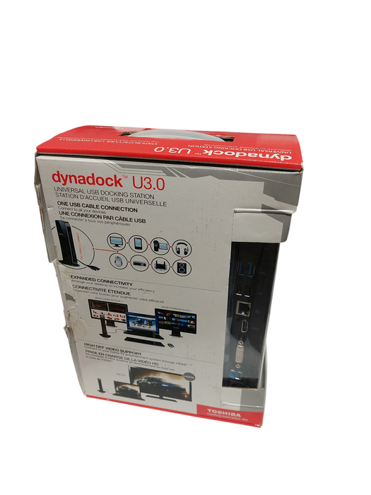 Toshiba DynaDock U3.0 Universal USB Docking Station  =