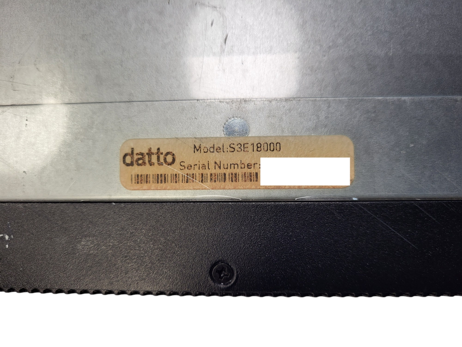 Datto Siris 3 S3E18000 2x E5-2630 V3 64GB DDR4  $