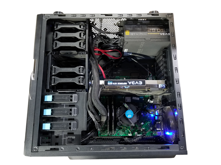 Custom PC Core i5-6600K 3.30GHz, GTX 1070, 16GB DDR4, 256GB NVMe, 550W