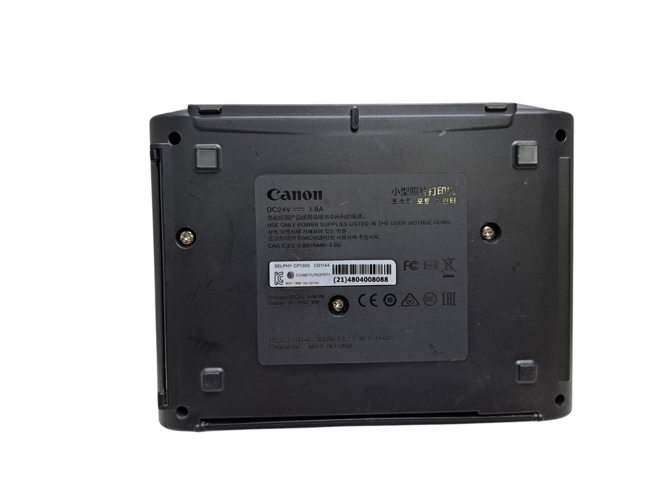 Canon SELPHY CP1300 Compact Photo Printer Black )