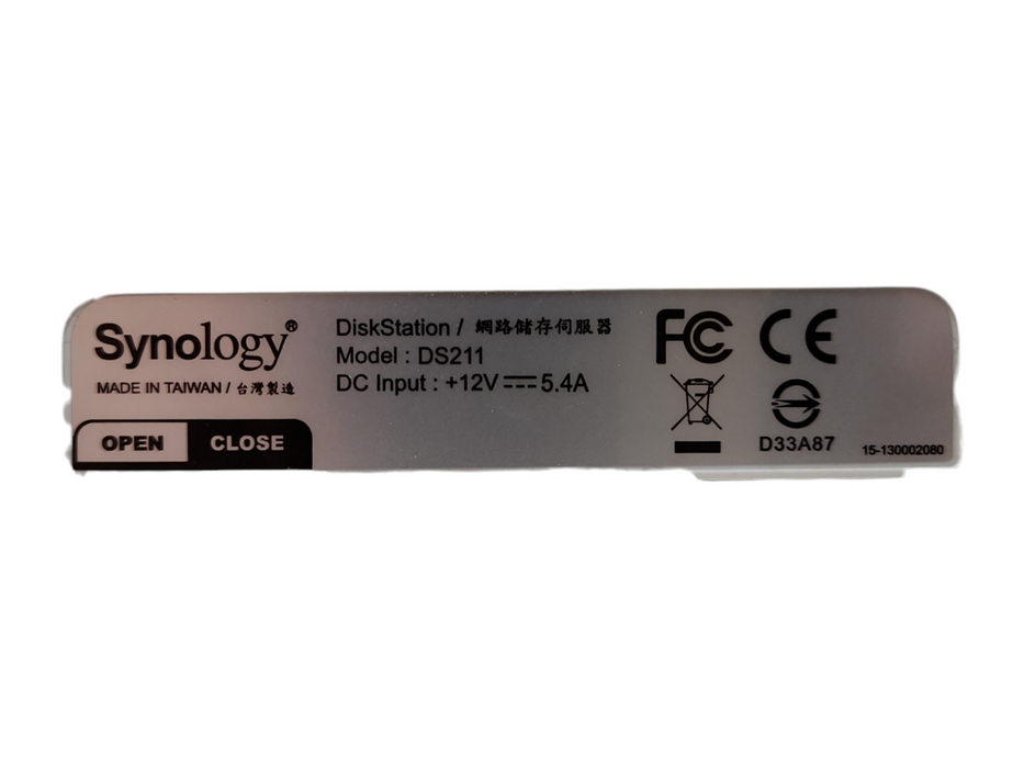 Synology DiskStation DS211 NAS Diskless, READ