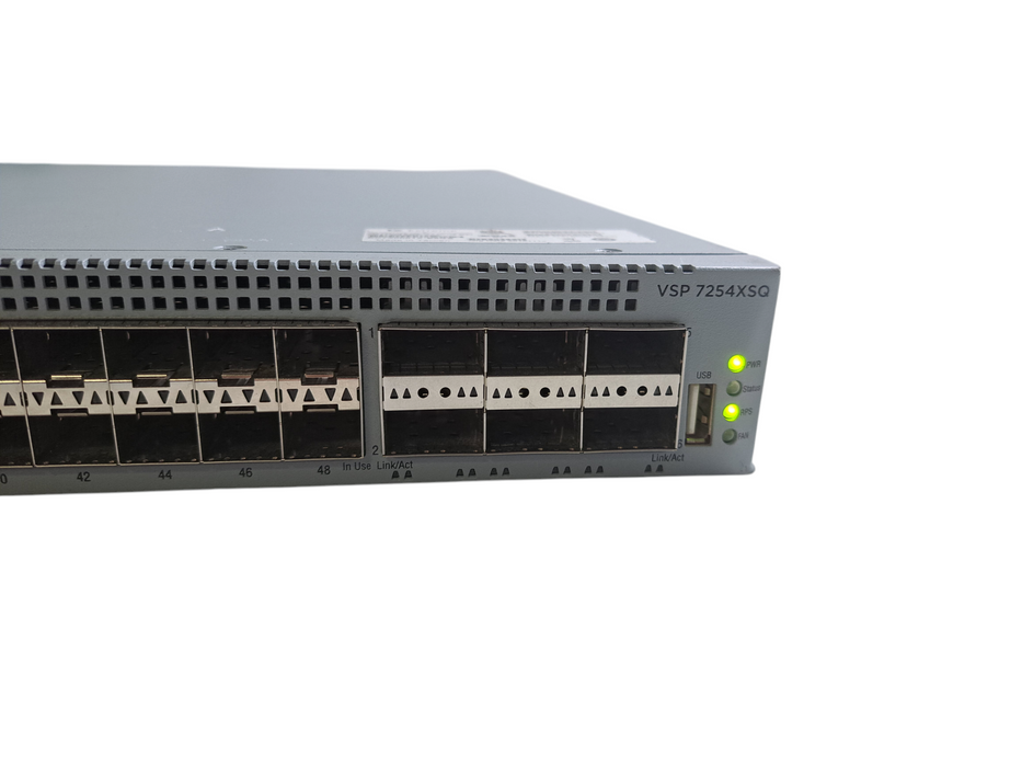 Extreme VSP 7254XSQ | 48x 1/10G SFP+, 6x 40G QSFP+ Network Switch *READ* )