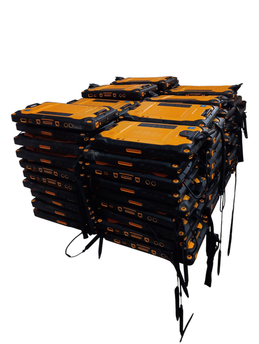 Lot of 75x Getac ZX70 Rugged Tablets Untested