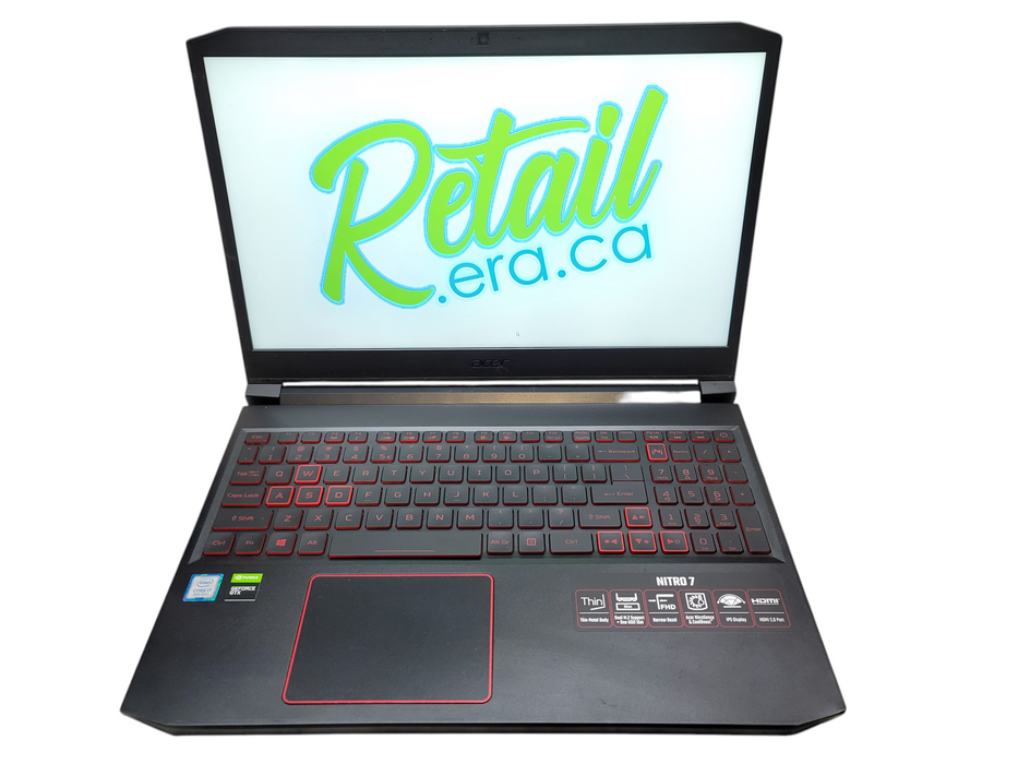 Acer Nitro 7 i7-9750H 16GB DDR4 GTX 1650 256GB SSD READ  β Lap200