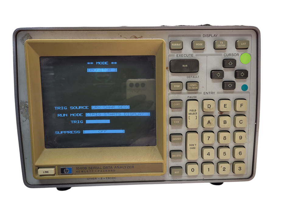 Vintage HP 1640B Serial Data Analyzer Hewlett Packard $