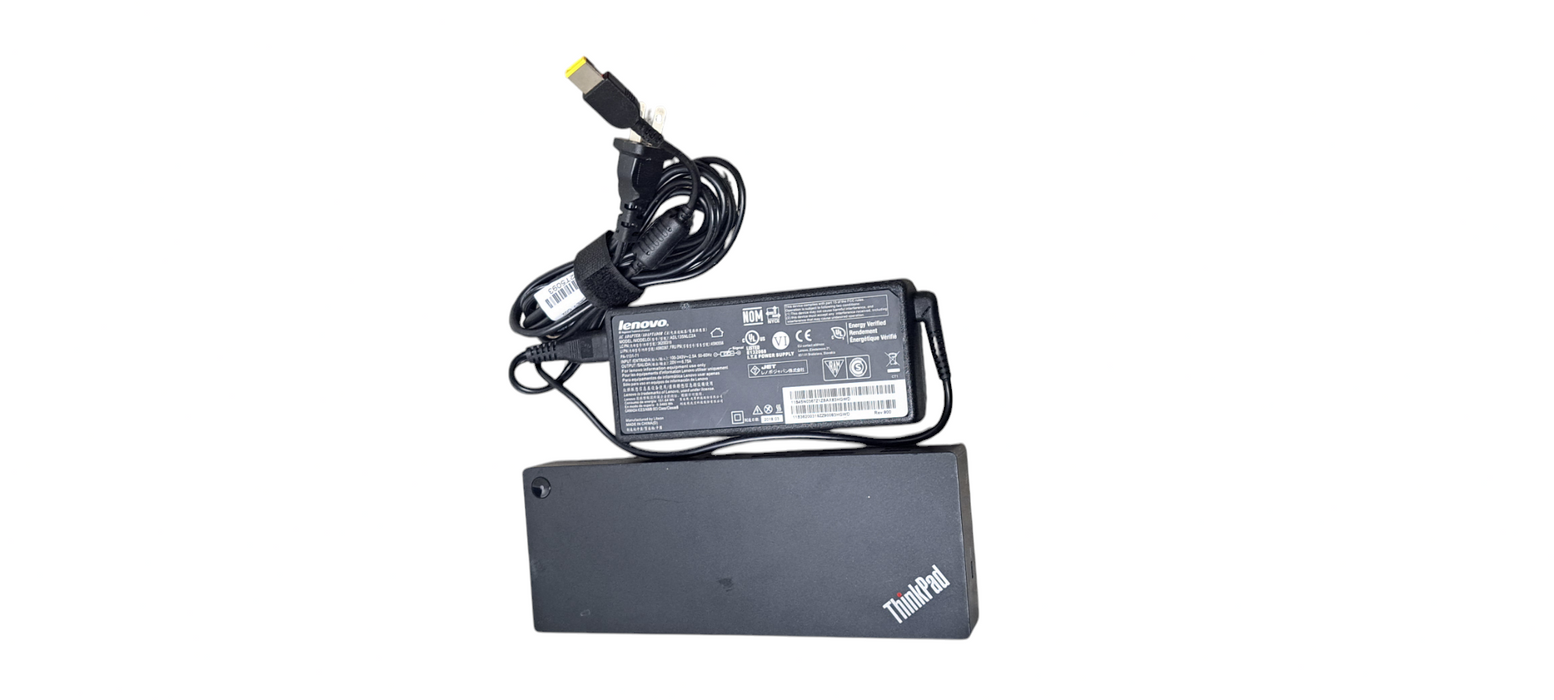 Lenovo DK1841 40AN ThinkPad Thunderbolt 3 Dock Gen2 W/ Adapter