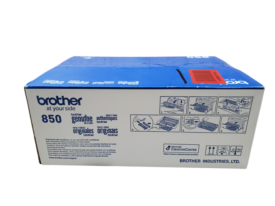 Brother Genuine Cartridge TN850 High Yield Black Toner Cartridge - New Q