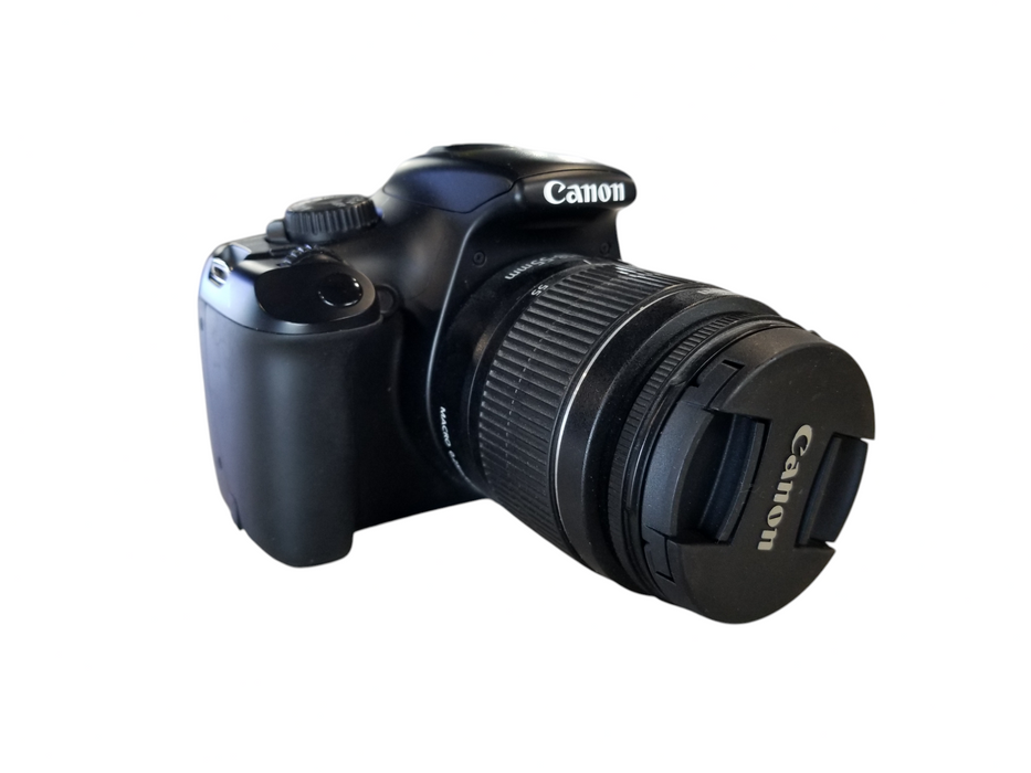Canon EOS Rebel T3 SLR Camera with EFS 18-55mm Lens - Black / Brown *READ* Q