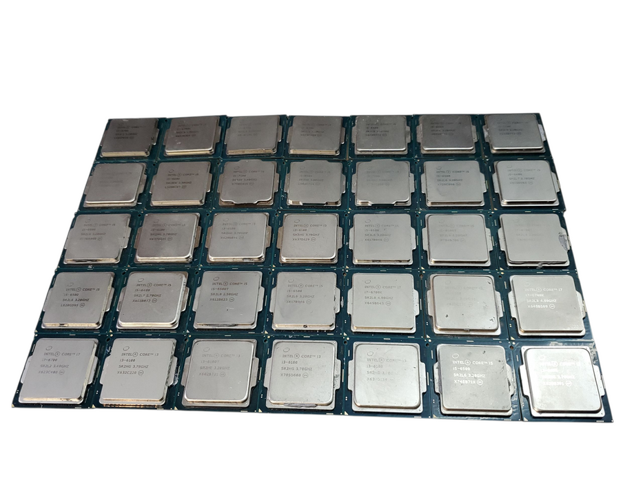 Lot of 140x 6th to 9th Gen i-series Desktop CPUs (CPU69-27)