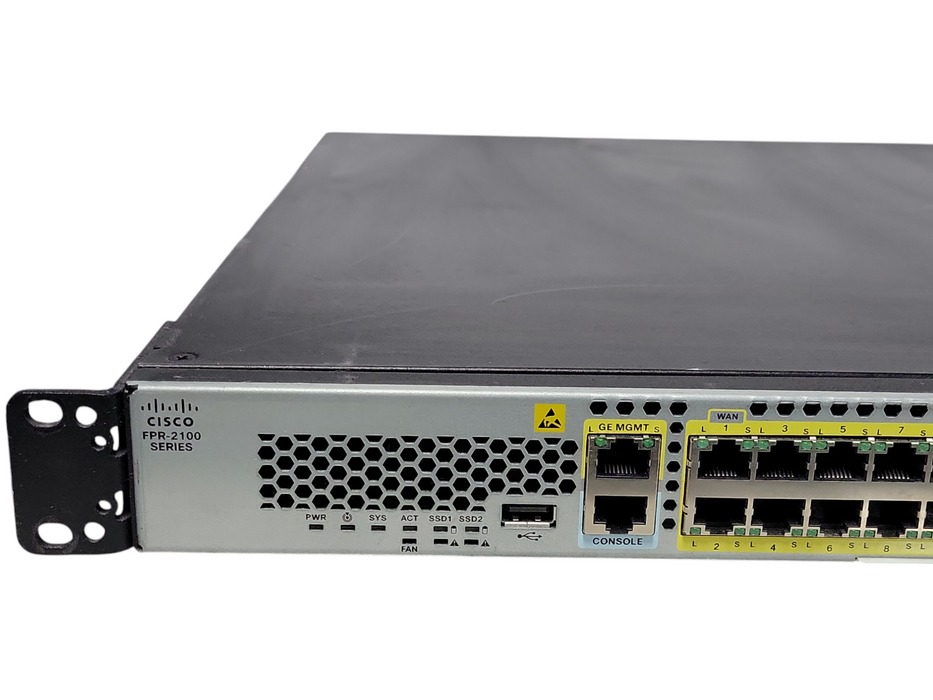 Cisco FPR-2110 FirePower Security Appliance With 100GB SSDadmin _