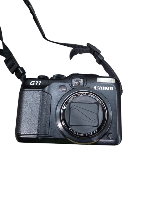 Canon PowerShot G11 PC1428 Black HDMI 2.8" LCD 5x Optical Zoom Digital Came