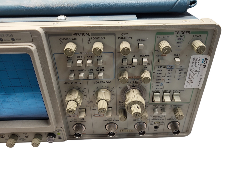 Tektronix 2465 CTS Four Channel 300 MHz Oscilloscope READ $