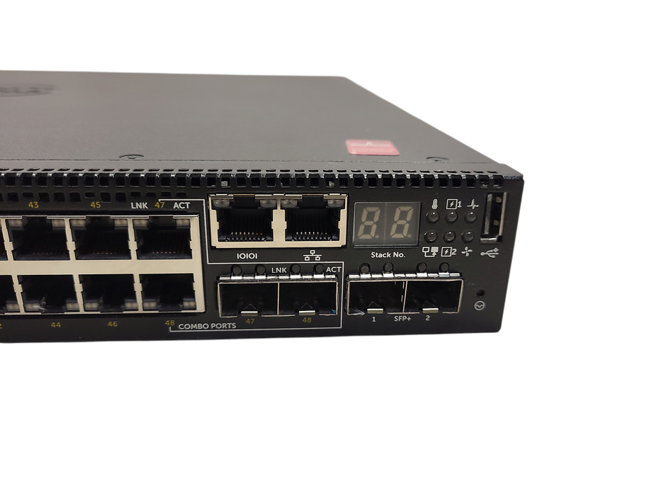 Dell N3048P, 48-Port Gigabit PoE+, 2x 10G SFP+ Managed Switch, 2x 1100W PSU Q$