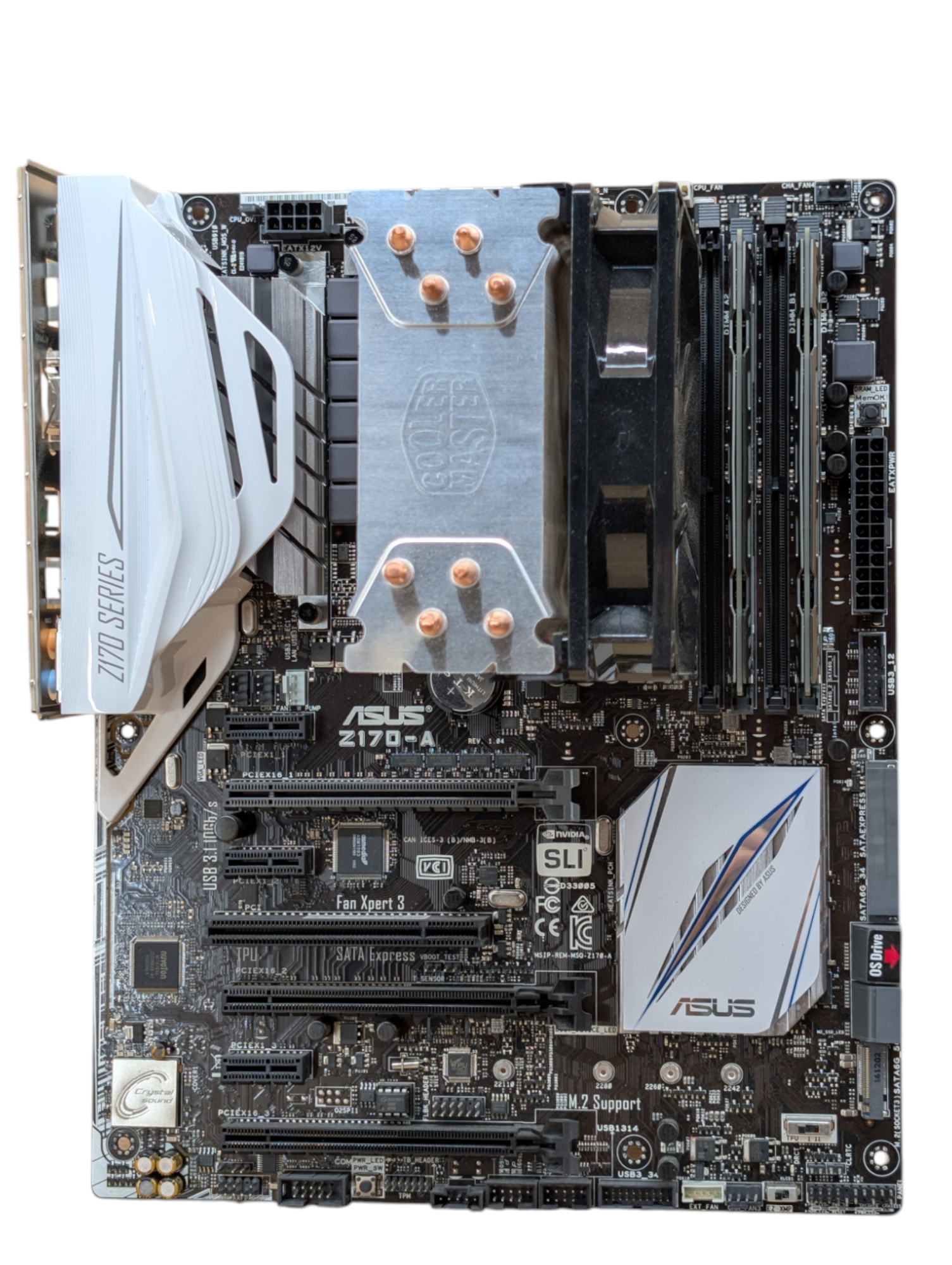 ASUS Z170 PRO GAMING + i7-6700K +メモリ16GB 動作品 Core i7 6700K Z170 PROGAMING メモリ16GB PCパーツ z170