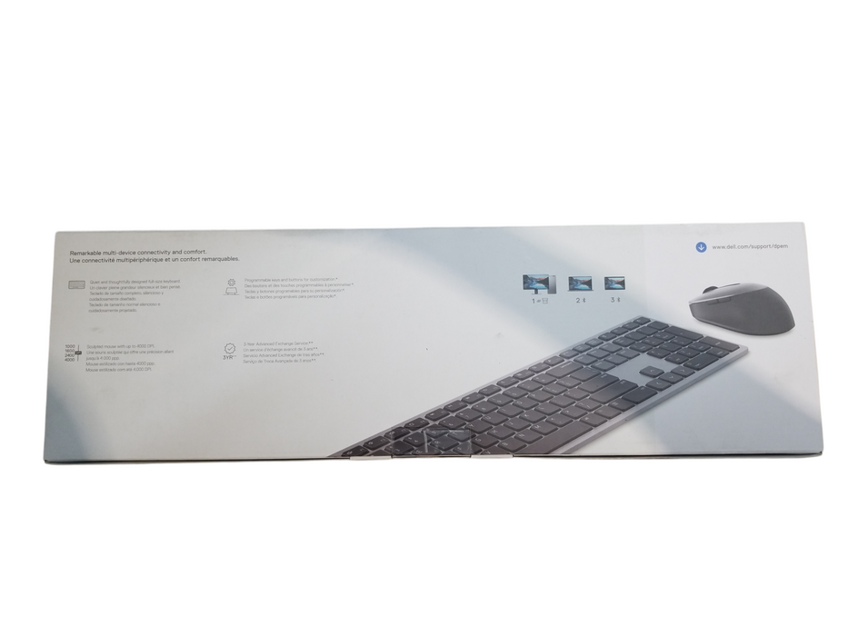 Dell Wireless Keyboard and Mouse KM7321W Premier Multi-Device