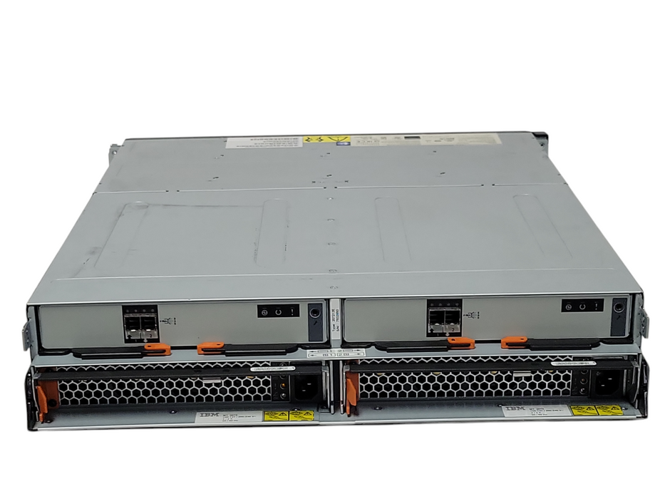 IBM STORWIZE v3700 storage system w/ 2x 00Y2527 6Gbps controllers, 2x PSU _