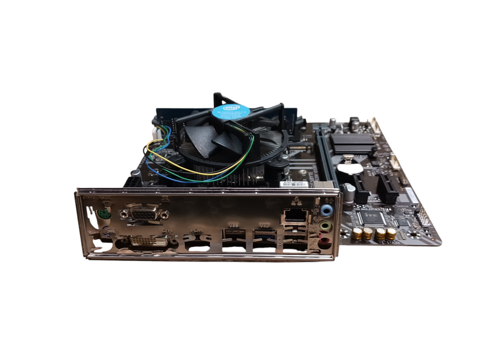Gigabyte H310M S2H Motherboard Intel i3-8100 CPU 8GB DDR4 with I/O Shield