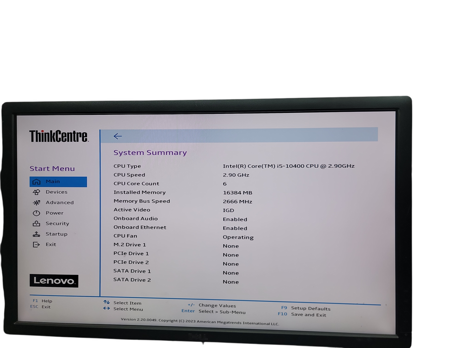 Lenovo ThinkCentre M70c SFF i5 - 10400 @ 2.90GHz 16GB DDR4 Ram No HDD Q