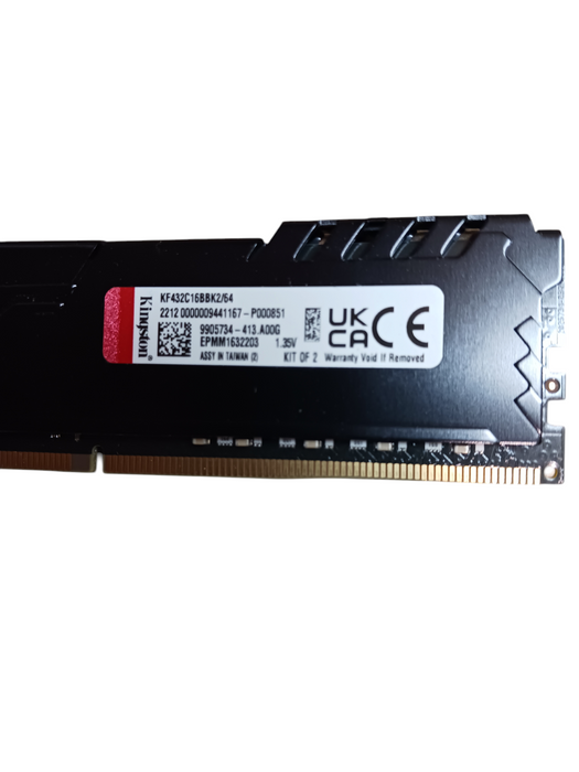 Kingston FURY Beast DDR4-3200 64GB KIT (2x32GB) CL16, KF432C16BBK2/64