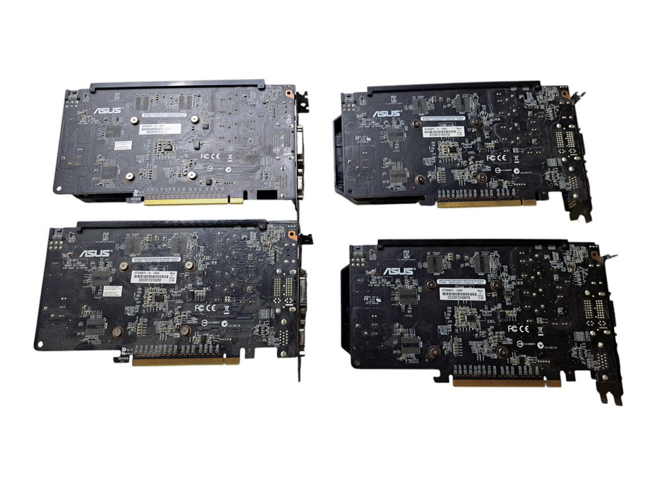 Lot of 4x ASUS GTX 650TI 1GB GDDR5 Graphics Cards | HDMI VGA DVI