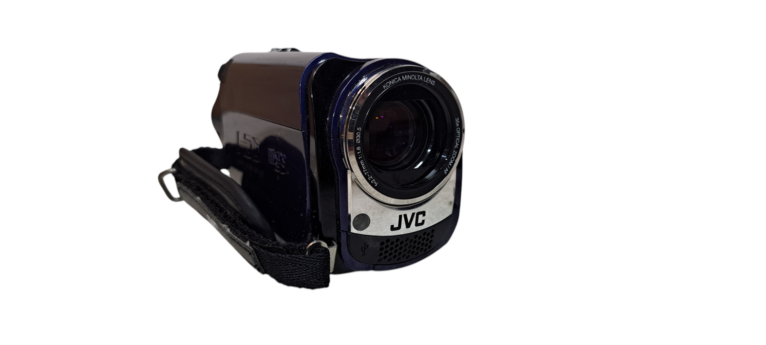 JVC Everio GZ-MG330AU  30GB Storage Camcorder Blue No Charger