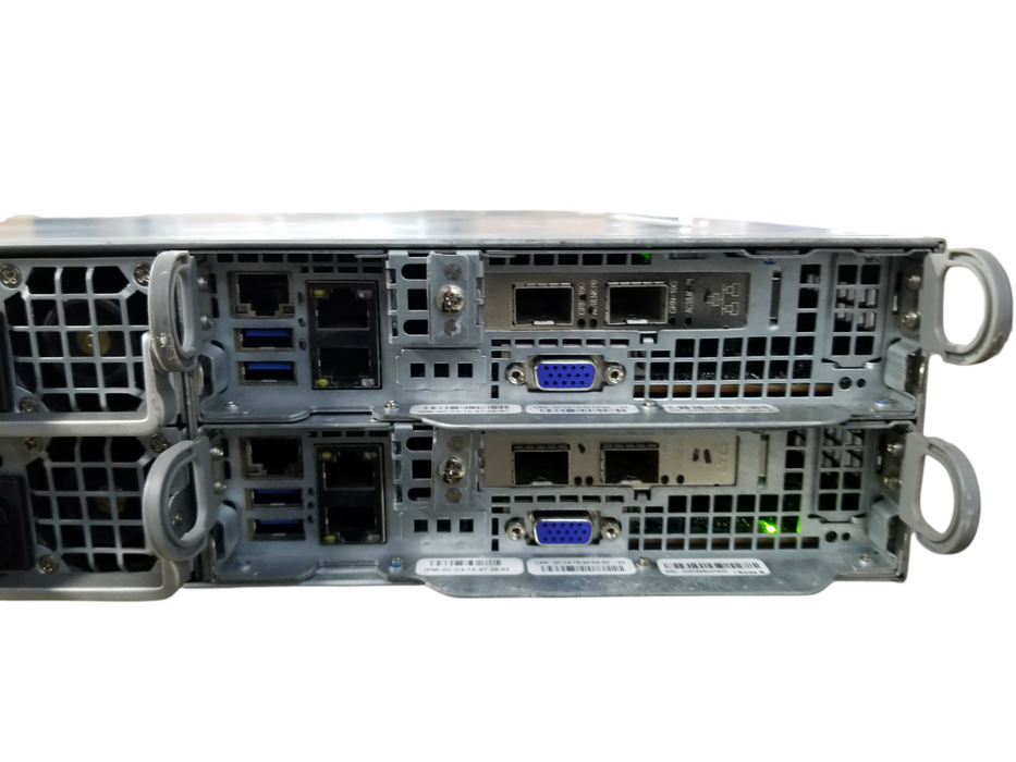 Nutanix Supermicro 4xNODES: X10RT-P-NI22 w/2x Xeon E5-2660v3 56GB DDR4 2x20