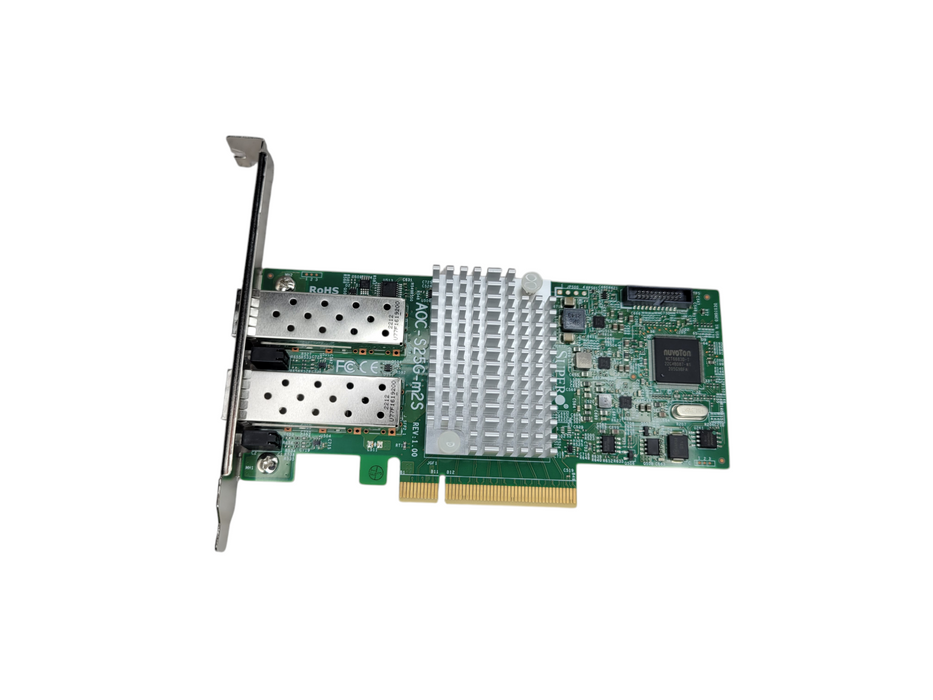 SUPERMICRO AOC-S25G-m2S-NA011 - ConnectX-4 Dual-Port 25GB SFP28 PCIe  %