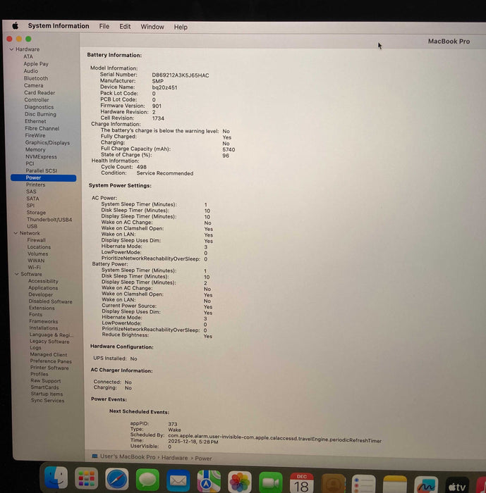 Apple MacBook Pro 15" 2019 i9-9880H 32GB RAM 512SSD Radeon Pro 560X READ!