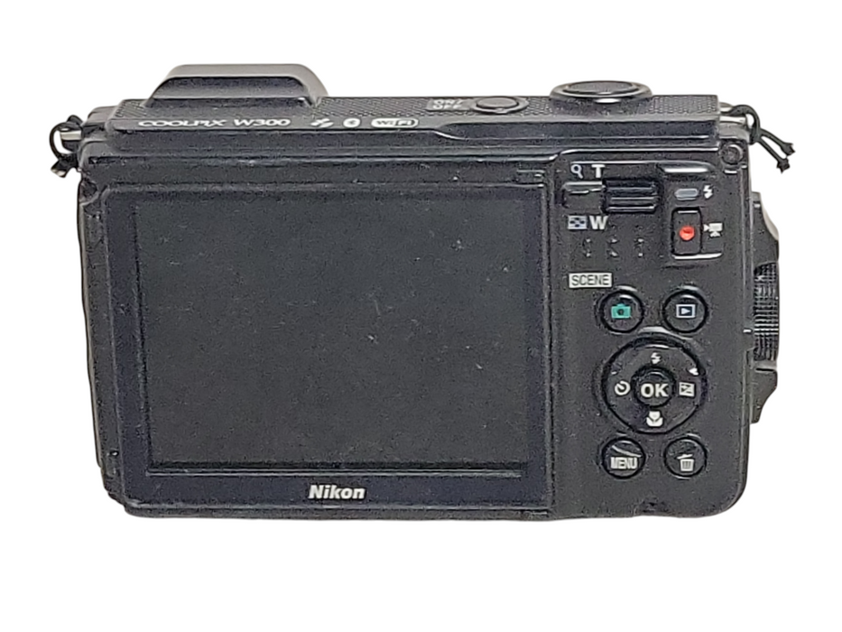 Nikon COOLPIX W300 4k 16.0MP Waterproof Digital Camera, READ _
