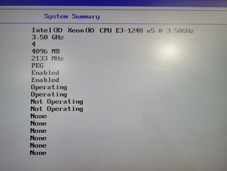 Lenovo ThinKStation P320 Xeon E3-1240v5 @ 3.50GHz 8GB DDR4 P600 !
