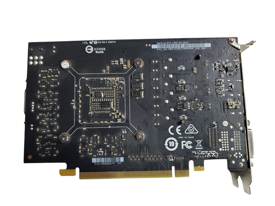MSI GeForce GTX 1060 6G OCV1 GDDR5 OC Grahphics Card